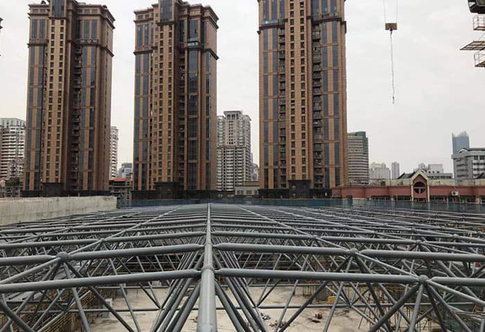 宜昌螺栓球网架结构