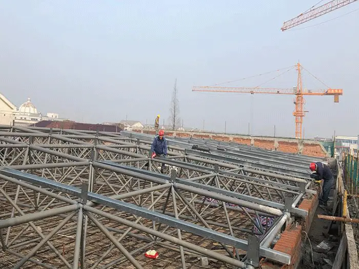 宜昌四小体育馆网架